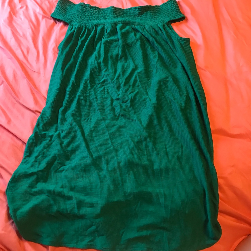 off the shoulder dress